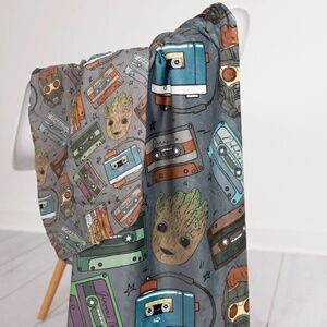 Guardians of the Galaxy Themed muslin blanket
